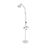 Candeeiro de Pé LED 20W 160cm Branco VIRONE