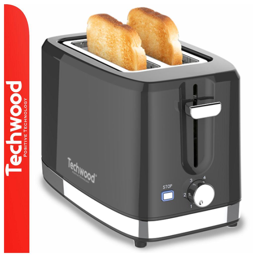 Torradeira 2 Ranhuras 750W TECHWOOD