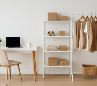 Arrumação e Mobiliário